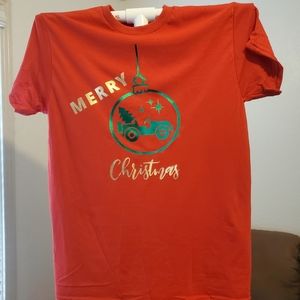 Jeep christmas t shirt